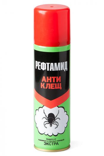 199 р. Репеллент акарицид "Рефтамид Экстра Антиклещ" 145 мл. СИБИАР mb-ir-01  с доставкой в г. Воронеж. Увеличить фотографию 1