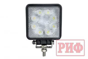 2 329 р. Светодиодная фара рабочего света РИФ 110 мм 24W LED РИФ sm-912f  с доставкой в г. Воронеж. Увеличить фотографию 3