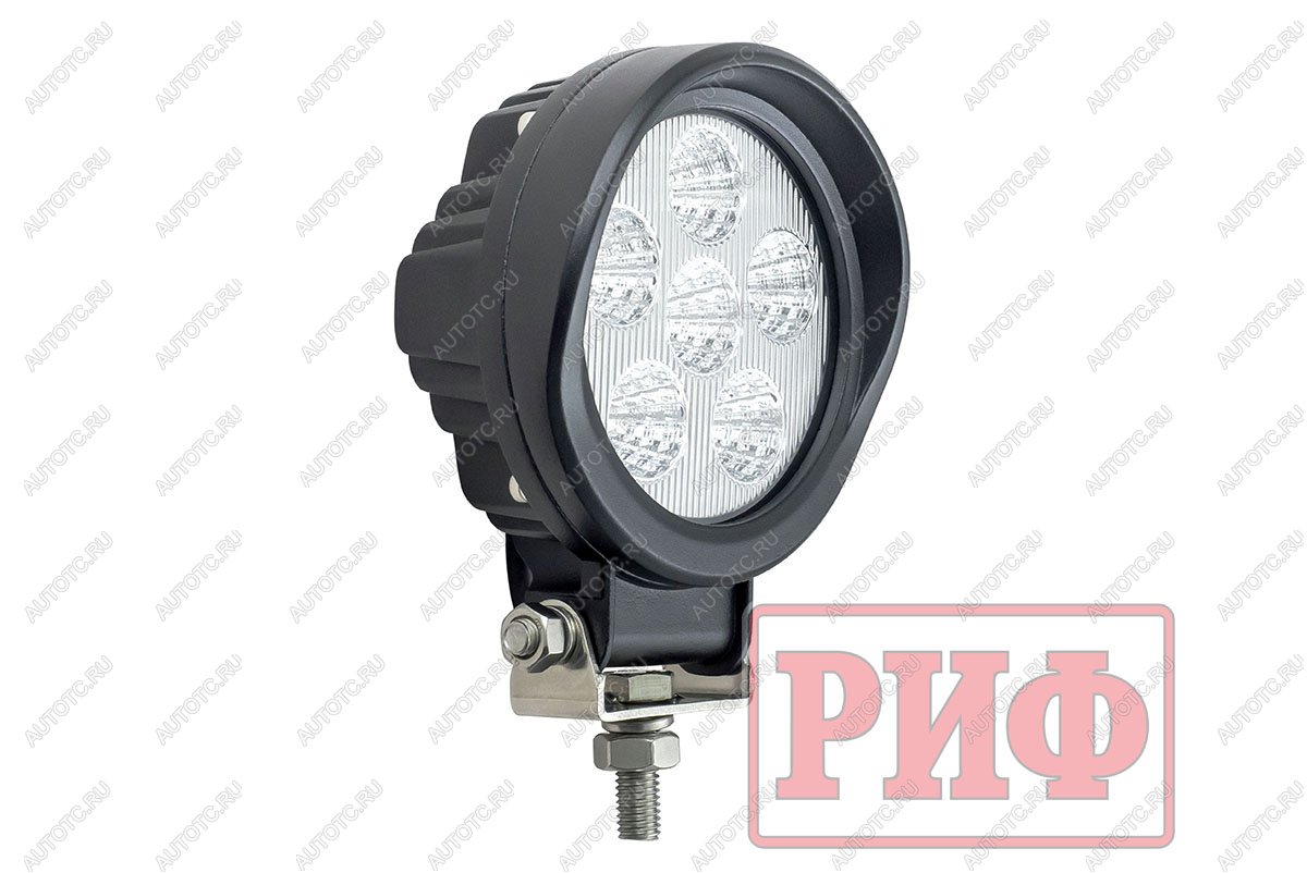 2 439 р. Светодиодная фара водительского света РИФ 115 мм 18W LED РИФ sm-908f  с доставкой в г. Воронеж
