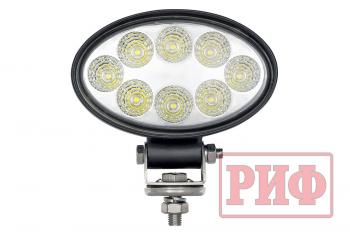 2 449 р. Светодиодная фара водительского света РИФ 142х122х66 мм 24W LED РИФ sm-6024-rfa  с доставкой в г. Воронеж. Увеличить фотографию 2