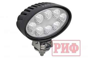 2 449 р. Светодиодная фара водительского света РИФ 142х122х66 мм 24W LED РИФ sm-6024-rfa  с доставкой в г. Воронеж. Увеличить фотографию 1