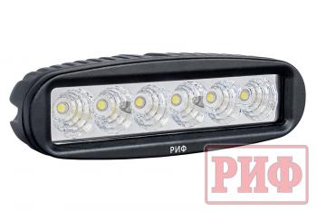 2 429 р. Светодиодная фара водительского света РИФ 160 мм 18W LED РИФ sm-6180f  с доставкой в г. Воронеж. Увеличить фотографию 1