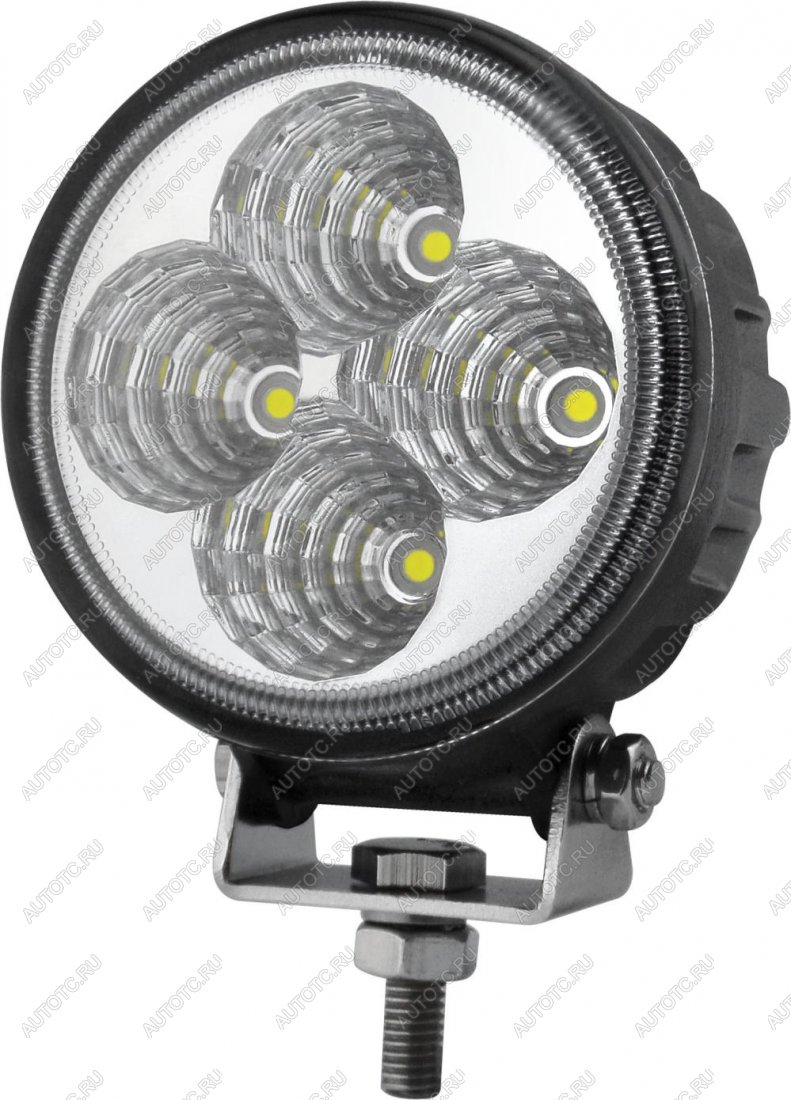 1 529 р. Светодиодная фара водительского света РИФ 83 мм 12W LED (для передних бамперов РИФ) РИФ sm-810f  с доставкой в г. Воронеж