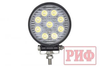 2 149 р. Светодиодная фара дальнего света РИФ 116 мм 27W LED РИФ sm-920p  с доставкой в г. Воронеж. Увеличить фотографию 2