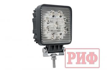 939 р. Светодиодная фара рабочего света РИФ 107 мм 27W РИФ f0109  с доставкой в г. Воронеж. Увеличить фотографию 1