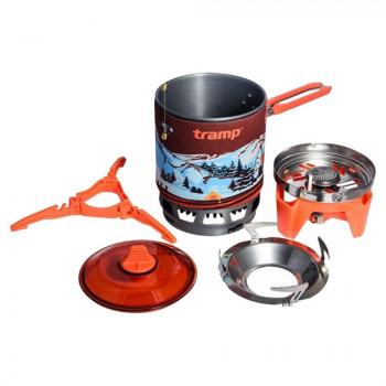 7 799 р. Система для приготовления пищи 1л. (Оранжевый) TRAMP trg-115-orange  с доставкой в г. Воронеж. Увеличить фотографию 2