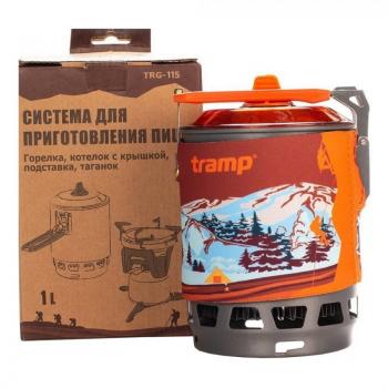 7 799 р. Система для приготовления пищи 1л. (Оранжевый) TRAMP trg-115-orange  с доставкой в г. Воронеж. Увеличить фотографию 4