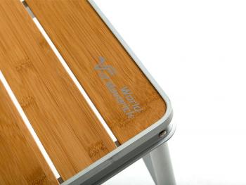 10 579 р. Стол кемпинговый Maverick Bamboo с бамбуковой столешницей 120,0 Х 90,0 Х 68,0 см. Maverick Tent xy-abt003  с доставкой в г. Воронеж. Увеличить фотографию 4