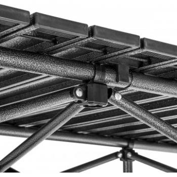 7 569 р. Стол складной Premier 120x55x65см., реечная столешница алюминий, с отделением под посуду PREMIER pr-mc-608  с доставкой в г. Воронеж. Увеличить фотографию 4