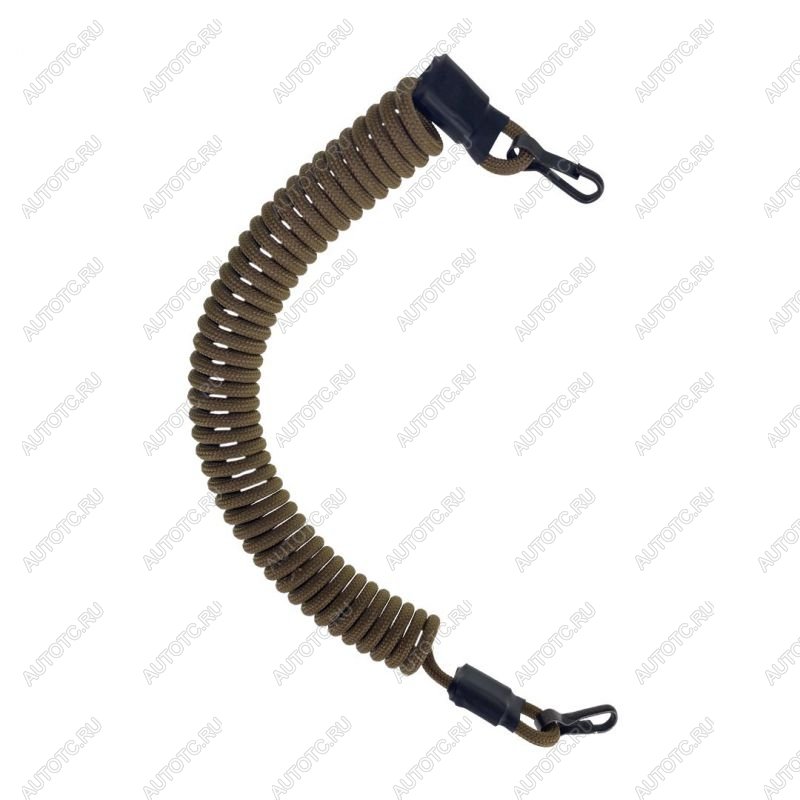 399 р. Страховочный тренчик CORD из паракорда с 2 карабинами (coyote) CORD tr.kk.cyt  с доставкой в г. Воронеж