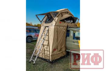 21 419 р. Тамбур к палатке РИФ Soft RT01-120, тент песочный РИФ rifan0112060000  с доставкой в г. Воронеж. Увеличить фотографию 3