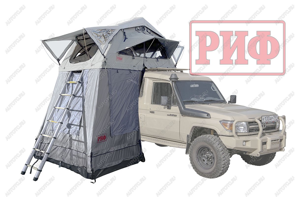 21 909 р. Тамбур к палатке РИФ Soft RT01-140, тент серый РИФ rifan0114080001  с доставкой в г. Воронеж