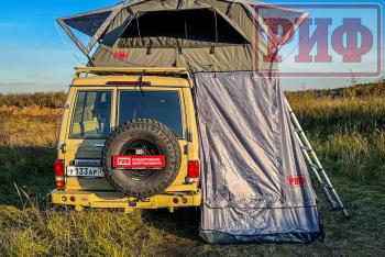 21 909 р. Тамбур к палатке РИФ Soft RT01-140, тент серый РИФ rifan0114080001  с доставкой в г. Воронеж. Увеличить фотографию 5