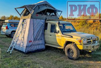 21 909 р. Тамбур к палатке РИФ Soft RT01-140, тент серый РИФ rifan0114080001  с доставкой в г. Воронеж. Увеличить фотографию 13