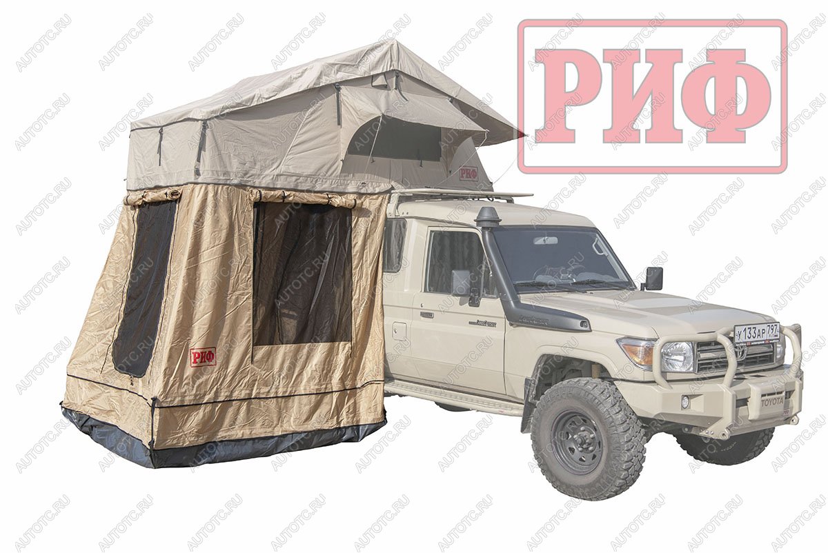 22 839 р. Тамбур к палатке РИФ Soft RT02-140, тент песочный РИФ rifan0214060000  с доставкой в г. Воронеж