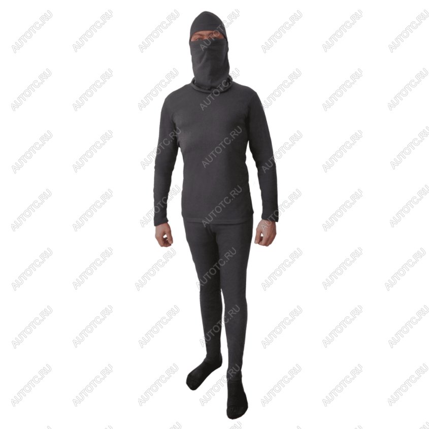 1 999 р. Термобелье комплект Btrace Mild Fleece (Футболка с длинными рукавами + кальсоны), S (42-44) Черный BTrace v0625-s  с доставкой в г. Воронеж