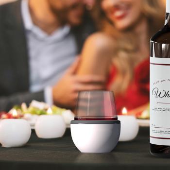 2 379 р. Термобокал для вина WINE KUZIE 440 мл, белый ASOBU stl24.01-white  с доставкой в г. Воронеж. Увеличить фотографию 7