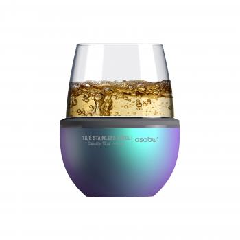 2 379 р. Термобокал для вина WINE KUZIE 440 мл, мультиколор ASOBU stl24.29  с доставкой в г. Воронеж. Увеличить фотографию 2