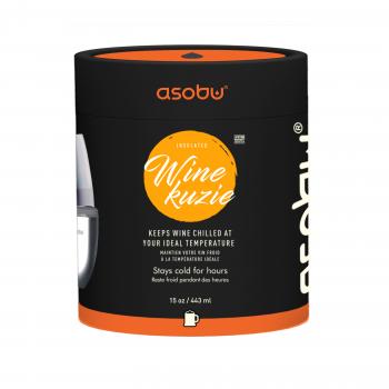 2 379 р. Термобокал для вина WINE KUZIE 440 мл, серебряный ASOBU stl24.11-silver  с доставкой в г. Воронеж. Увеличить фотографию 6