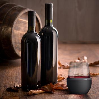 2 159 р. Термобокал для вина WINE KUZIE 440 мл, черный ASOBU stl24.06-black  с доставкой в г. Воронеж. Увеличить фотографию 6