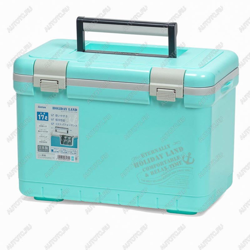 8 699 р. Термобокс SHINWA Holiday Land Cooler 17H синий SHINWA hlc-17h-bl  с доставкой в г. Воронеж