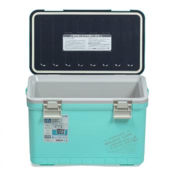 9 359 р. Термобокс SHINWA Holiday Land Cooler 22H синий SHINWA hlc-22h-bl  с доставкой в г. Воронеж. Увеличить фотографию 2
