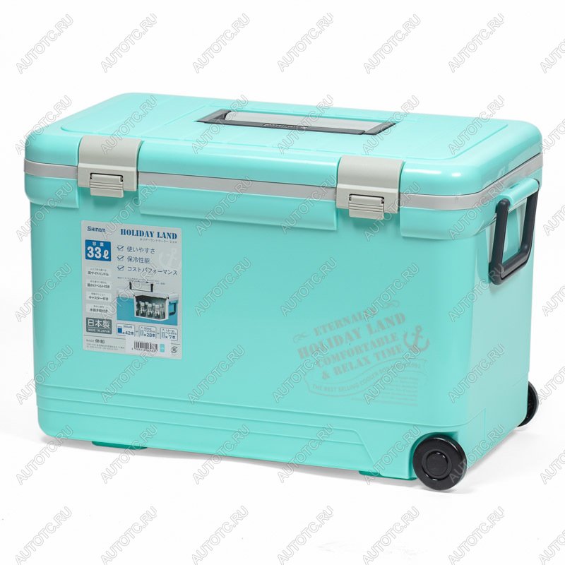 12 489 р. Термобокс SHINWA Holiday Land Cooler 33H синий SHINWA hlc-33h-bl  с доставкой в г. Воронеж