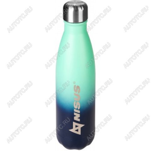 919 р. Термобутылка NISUS 500ML (зеленыйсиний) HELIOS n.tb-019-tb  с доставкой в г. Воронеж