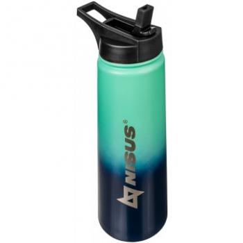 1 269 р. Термобутылка NISUS 530ML три крышки (синийбирюзовый) HELIOS n.tb-022-tb  с доставкой в г. Воронеж. Увеличить фотографию 5