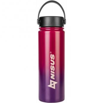 1 279 р. Термобутылка NISUS 530ML три крышки (фиолетовыйкрасный) HELIOS n.tb-022-rb  с доставкой в г. Воронеж. Увеличить фотографию 2
