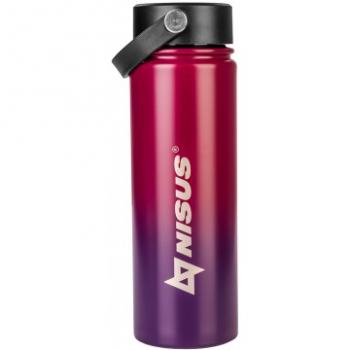 1 279 р. Термобутылка NISUS 530ML три крышки (фиолетовыйкрасный) HELIOS n.tb-022-rb  с доставкой в г. Воронеж. Увеличить фотографию 1