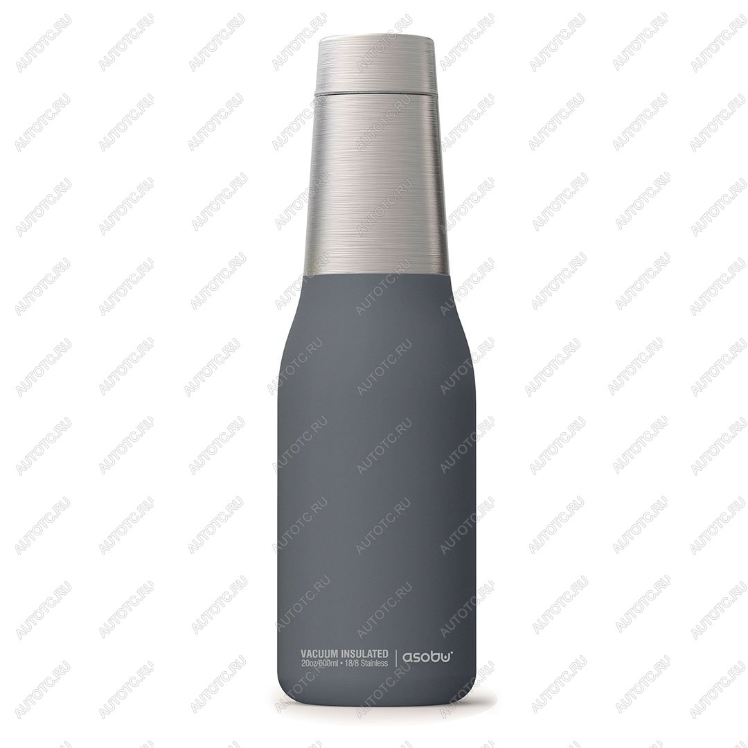 2 799 р. Термобутылка OASIS, 600 мл, серая ASOBU sbv23.14-gray  с доставкой в г. Воронеж