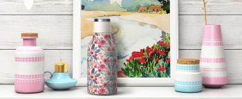 2 599 р. Термобутылка URBAN, 460 мл, цветы ASOBU sbv24.21-floral  с доставкой в г. Воронеж. Увеличить фотографию 5