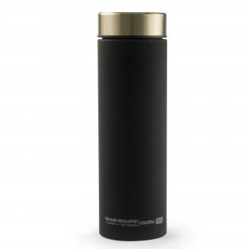 Термокружка (термос) LE BATON, 500 мл, черныйзолото ASOBU lb17.12-gold