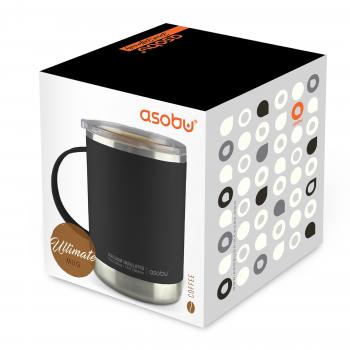 2 599 р. Термокружка ULTIMATE, 360 мл, черная ASOBU sm30.06-black  с доставкой в г. Воронеж. Увеличить фотографию 8