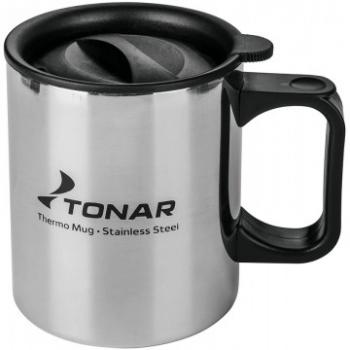 669 р. Термокружка ТОНАР 450ML с пластиковой крышкой ТОНАР t.tk-047-450  с доставкой в г. Воронеж. Увеличить фотографию 1
