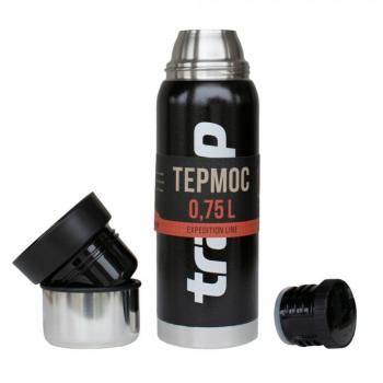 1 749 р. Термос TRAMP Expedition line 0,75 л., Черный TRAMP trc-031-9009  с доставкой в г. Воронеж. Увеличить фотографию 4
