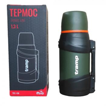 2 289 р. Термос TRAMP Travel 1,3л. Оливковый TRAMP trc-138-6050  с доставкой в г. Воронеж. Увеличить фотографию 2