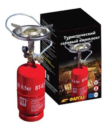4 009 р. Туристический газовый комплект (Баллон 1,2 л + газовая горелка) Grotkuv (РП) GZWM lpg-set1  с доставкой в г. Воронеж. Увеличить фотографию 1
