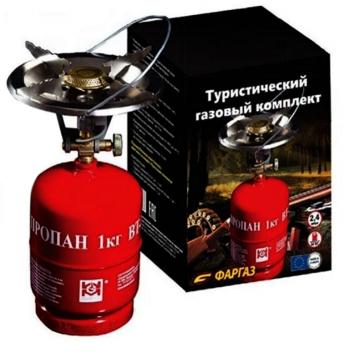 4 259 р. Туристический газовый комплект (Баллон 2,4 л + газовая горелка) Grotkuv (РП) GZWM lpg-set2  с доставкой в г. Воронеж. Увеличить фотографию 1