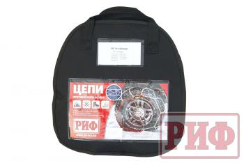 9 819 р. Цепи противоскольжения РИФ 4х4 "соты" 16 мм, 23580R17, 23585R16, 24565R18, 24575R17, 25555R19, 25560R18, 26560R18, 26565R17, 26570R16, 27560R17, 25560R18 (к-т 2 шт.) РИФ rif18-0-0000265  с доставкой в г. Воронеж. Увеличить фотографию 5