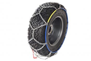 9 819 р. Цепи противоскольжения РИФ 4х4 "соты" 16 мм, 23580R17, 23585R16, 24565R18, 24575R17, 25555R19, 25560R18, 26560R18, 26565R17, 26570R16, 27560R17, 25560R18 (к-т 2 шт.) РИФ rif18-0-0000265  с доставкой в г. Воронеж. Увеличить фотографию 2