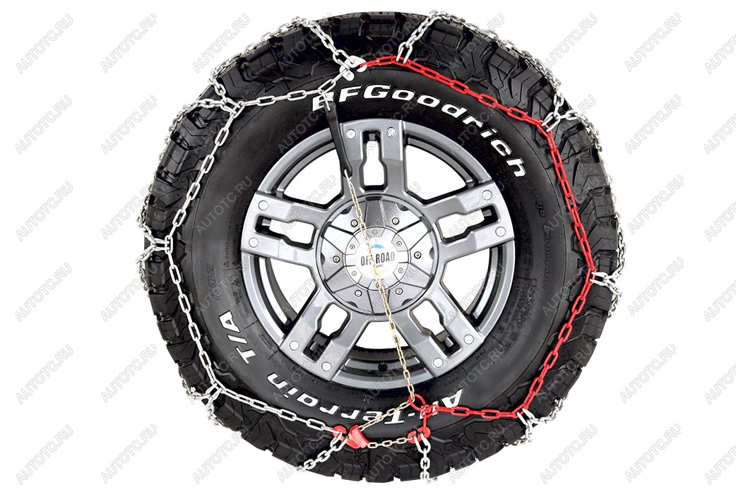 8 189 р. Цепи противоскольжения РИФ 4х4 "соты" 16 мм, 22570R17, 23560R18, 23570R16, 24565R16, 25570R15 (к-т 2 шт.) РИФ rif18-0-0000247  с доставкой в г. Воронеж