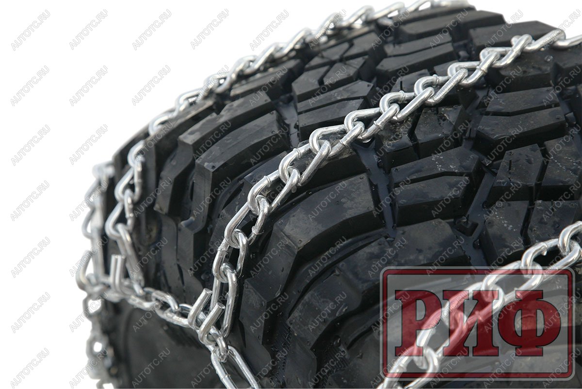14 729 р. Цепи противоскольжения РИФ Грузовик "лесенка" 25 мм, 11.00R22,5, 29575R22,5 (к-т 2 шт.) РИФ rif18-0-0002247  с доставкой в г. Воронеж
