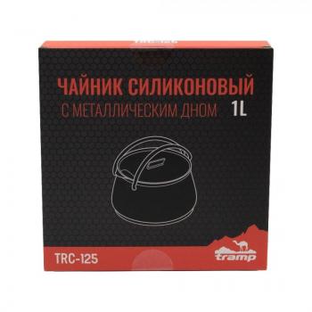 2 289 р. Чайник Tramp складной силиконовый 1 л (оливковый) TRAMP trc-125-gr  с доставкой в г. Воронеж. Увеличить фотографию 6
