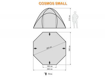 41 849 р. Шатер автомат Maverick Cosmos small khaki (хакижелто-горчичный) Maverick Tent m-km-010  с доставкой в г. Воронеж. Увеличить фотографию 3