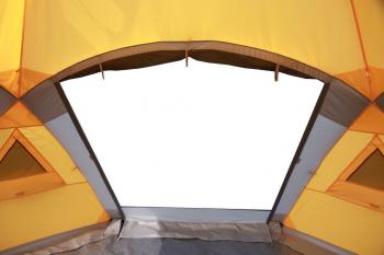 56 999 р. Шатер автомат Maverick Cosmos Thermal - под отопление (желто-серый) Maverick Tent m-t-yg-010  с доставкой в г. Воронеж. Увеличить фотографию 7