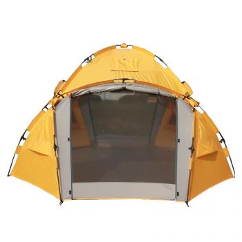 56 999 р. Шатер автомат Maverick Cosmos Thermal - под отопление (желто-серый) Maverick Tent m-t-yg-010  с доставкой в г. Воронеж. Увеличить фотографию 3
