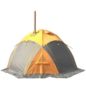 56 999 р. Шатер автомат Maverick Cosmos Thermal - под отопление (желто-серый) Maverick Tent m-t-yg-010  с доставкой в г. Воронеж. Увеличить фотографию 2