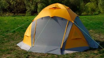 56 999 р. Шатер автомат Maverick Cosmos Thermal - под отопление (желто-серый) Maverick Tent m-t-yg-010  с доставкой в г. Воронеж. Увеличить фотографию 14
